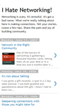 Mobile Screenshot of i-hate-networking.blogspot.com