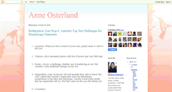 Desktop Screenshot of anneosterlund.blogspot.com