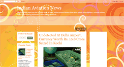 Desktop Screenshot of indianaviations.blogspot.com