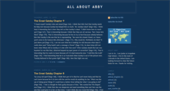 Desktop Screenshot of aboutabbyf.blogspot.com
