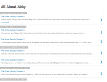 Tablet Screenshot of aboutabbyf.blogspot.com