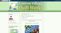 Desktop Screenshot of cvquiltworksgiveawaysandreviews.blogspot.com