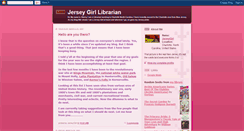 Desktop Screenshot of jglibrarian.blogspot.com