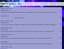 Tablet Screenshot of becominganemptyshell.blogspot.com