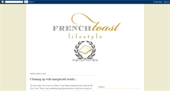 Desktop Screenshot of frenchtoastlifestyle.blogspot.com