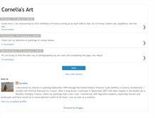 Tablet Screenshot of cornelia-art.blogspot.com