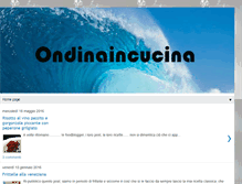 Tablet Screenshot of ondinaincucina.blogspot.com