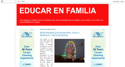 Desktop Screenshot of educarenfamilia.blogspot.com