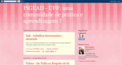 Desktop Screenshot of pigead-comunidadedeaprendizagem.blogspot.com