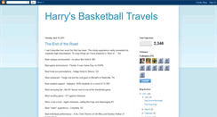 Desktop Screenshot of harrysbasketballtravels.blogspot.com