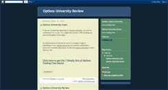 Desktop Screenshot of options-universityreview.blogspot.com