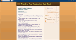 Desktop Screenshot of friendsofyogatoastmastersclub.blogspot.com