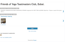 Tablet Screenshot of friendsofyogatoastmastersclub.blogspot.com