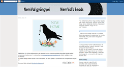 Desktop Screenshot of nemvalsbeads.blogspot.com