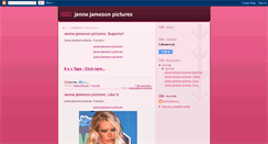 Desktop Screenshot of jennajamesonpicturesextraqkk.blogspot.com