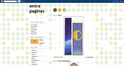 Desktop Screenshot of entrepaginasdelibros.blogspot.com