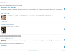 Tablet Screenshot of darksanctuary-vffrozen.blogspot.com