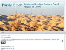 Tablet Screenshot of parsha-story.blogspot.com