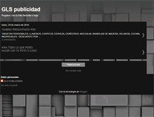 Tablet Screenshot of glspublicidad.blogspot.com