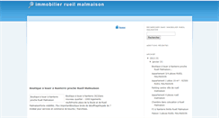 Desktop Screenshot of immobilierrueilmalmaison-37.blogspot.com