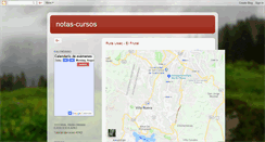 Desktop Screenshot of notas-cursos.blogspot.com