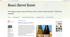 Desktop Screenshot of beausbarrelroom.blogspot.com