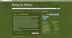 Desktop Screenshot of ericalovingafrica.blogspot.com