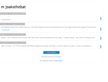 Tablet Screenshot of joakothebat.blogspot.com