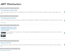 Tablet Screenshot of abrtwheelsuckers.blogspot.com