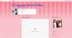 Desktop Screenshot of lenguajeninos.blogspot.com