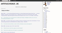 Desktop Screenshot of antifaschismus.blogspot.com