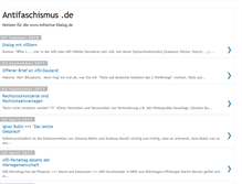 Tablet Screenshot of antifaschismus.blogspot.com