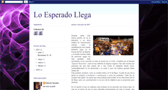 Desktop Screenshot of loesperadollega.blogspot.com