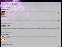 Tablet Screenshot of loesperadollega.blogspot.com