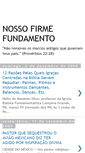 Mobile Screenshot of fundamentoadventista.blogspot.com