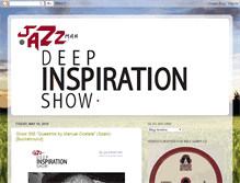 Tablet Screenshot of deepinspirationshow.blogspot.com