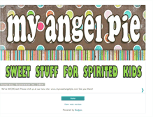 Tablet Screenshot of myangelpie.blogspot.com