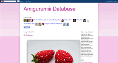 Desktop Screenshot of amigurumiii.blogspot.com