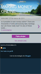 Mobile Screenshot of makingmoneyonlinesites.blogspot.com