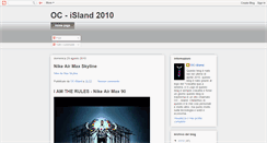 Desktop Screenshot of oc-island.blogspot.com