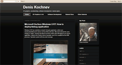 Desktop Screenshot of dkochnev.blogspot.com