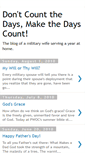 Mobile Screenshot of notcountingthedays.blogspot.com