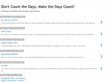 Tablet Screenshot of notcountingthedays.blogspot.com