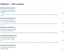 Tablet Screenshot of houston-findahouse.blogspot.com