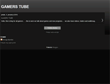 Tablet Screenshot of gamerstube.blogspot.com