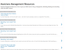 Tablet Screenshot of musicians-management-resources.blogspot.com