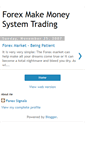 Mobile Screenshot of forex-make-money-system-trading.blogspot.com