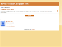 Tablet Screenshot of damiacollection.blogspot.com