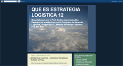 Desktop Screenshot of estrategialogistica12.blogspot.com