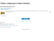 Tablet Screenshot of habbocodigosparahabbomoedas.blogspot.com